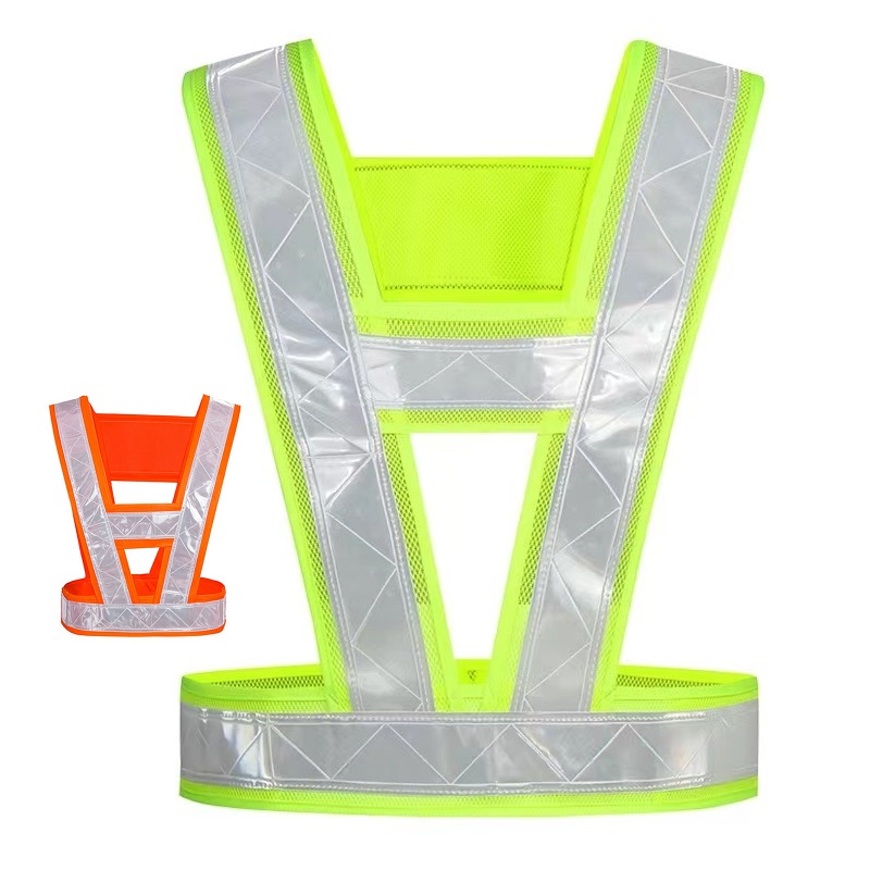 Running Gear Jacket - Coletes reflexivos unissex de alta visibilidade,