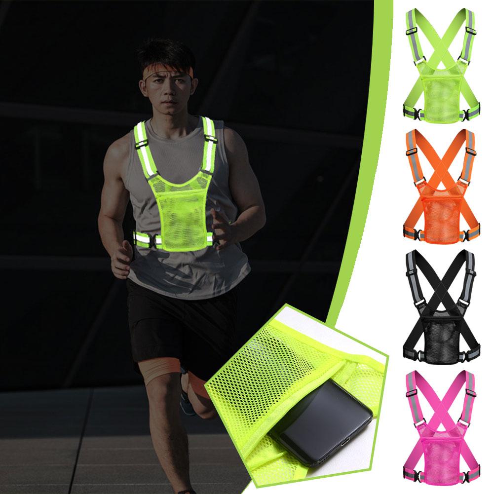 Coletes de segurança reflexivo - Running Gear Jacket avaliação e preço