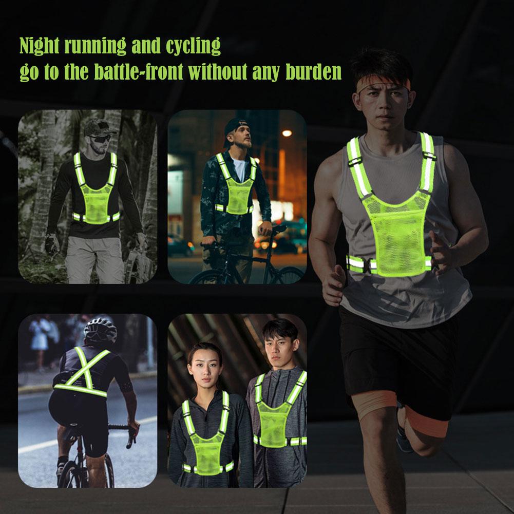 Coletes de segurança reflexivo - Running Gear Jacket avaliação e preço