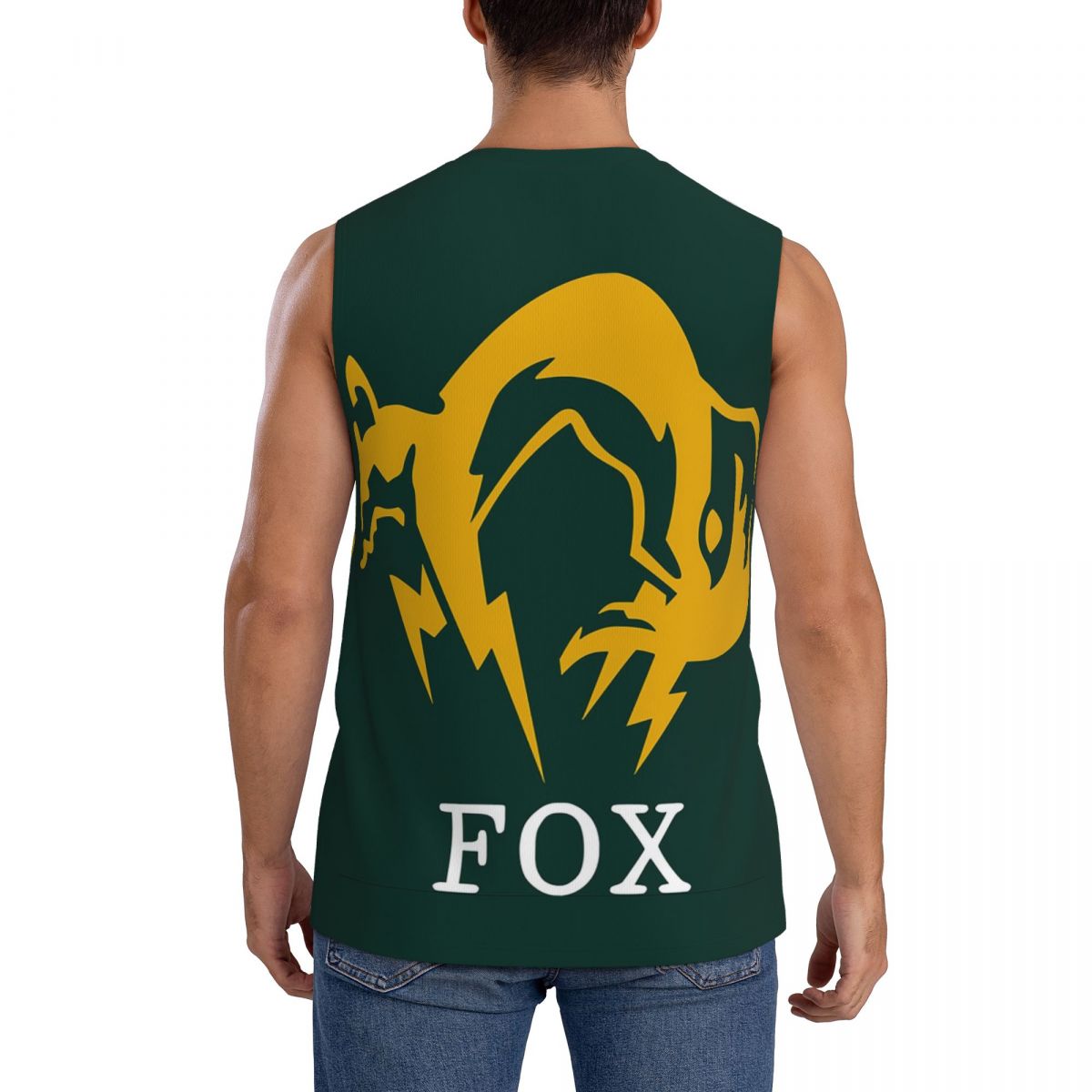 Camisetas Sem Mangas Metal Gea - Running Gear Shop avaliação e preço