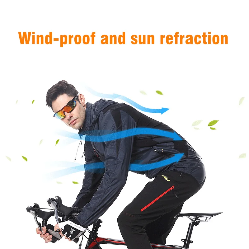 Jaqueta de ciclismo refletiva, - Running Gear Jacket avaliação e preço