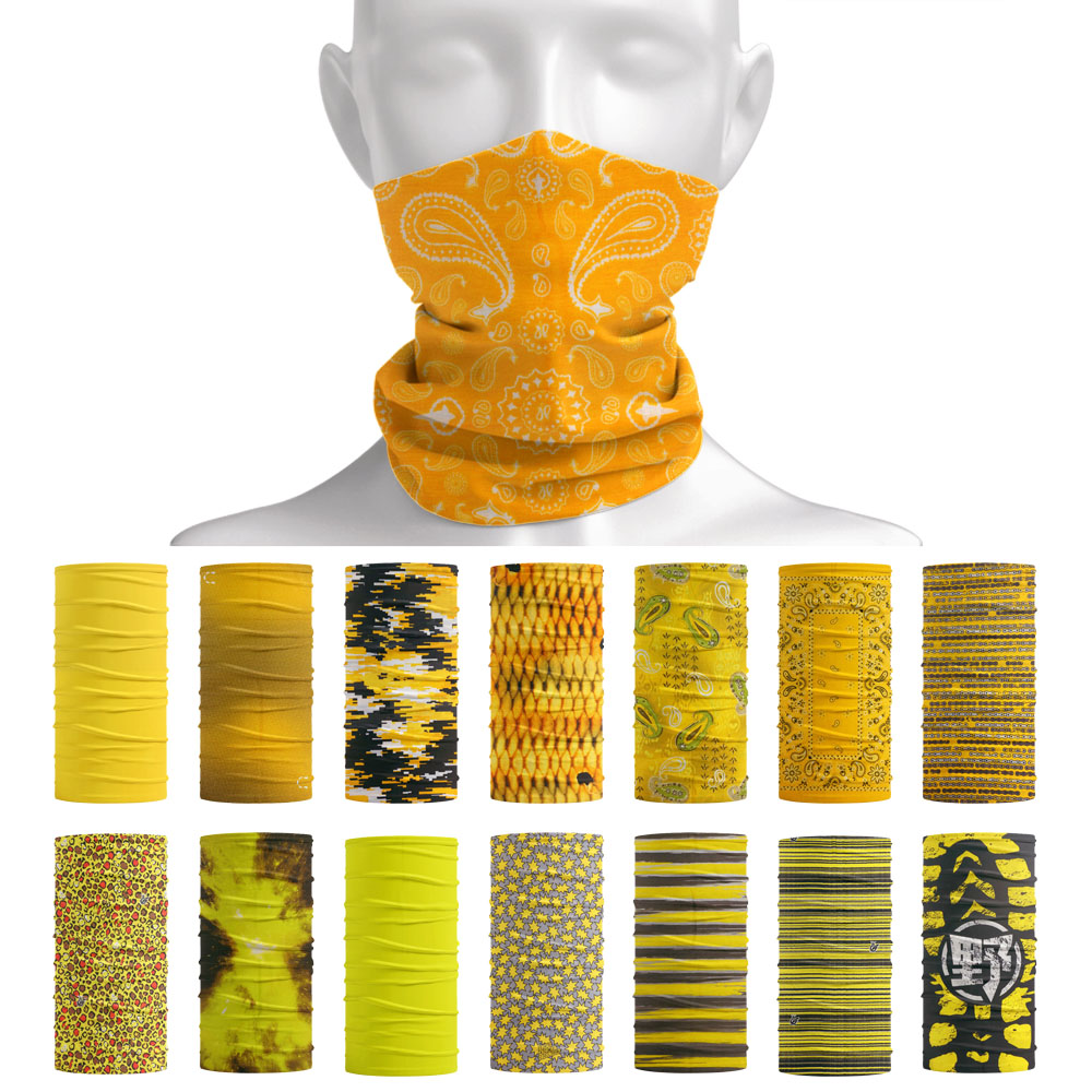 Cor brilhante tubo neckhat fem - Running Gear Yellow avaliação e preço