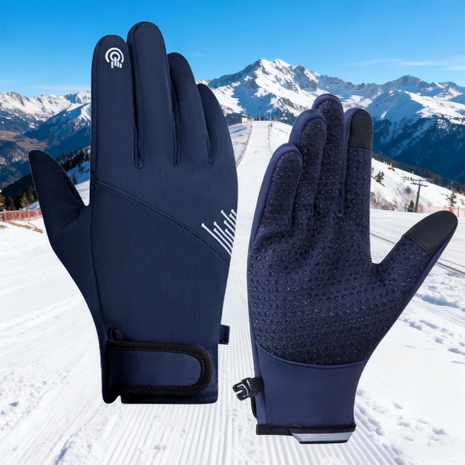 Luvas de inverno masculinas, à - Running Gear In Cold Weather avaliação e preço
