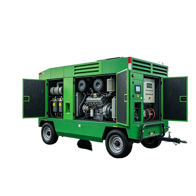Compressor de Parafuso a Diese - Running Gear Trailer avaliação e preço