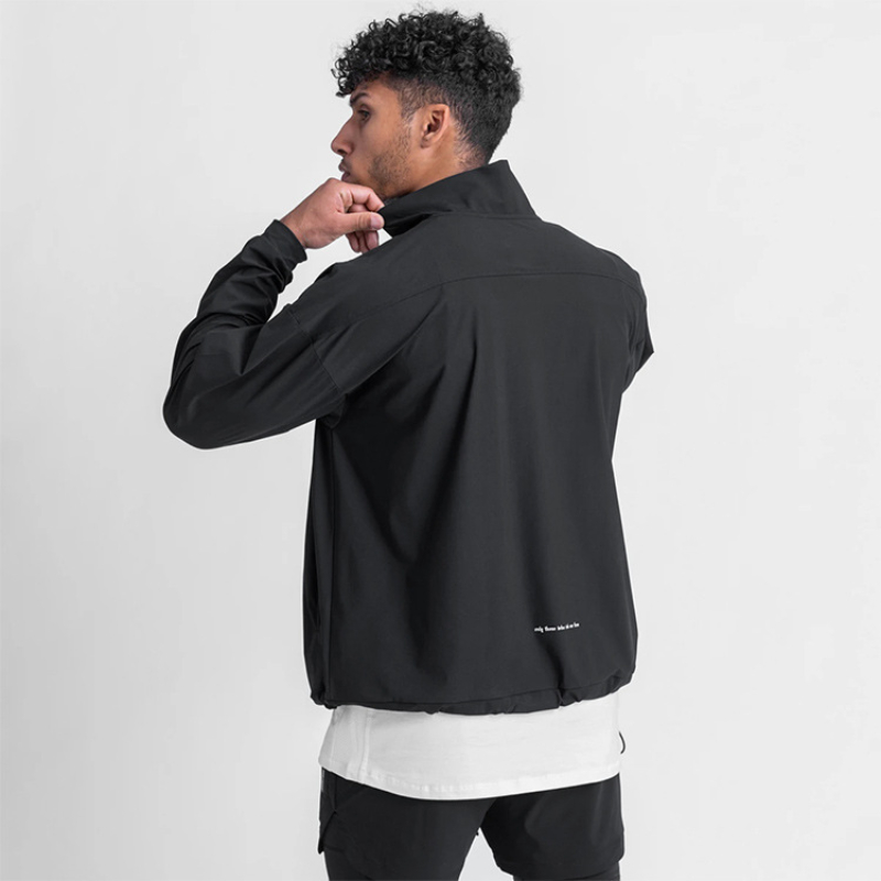 Ginásio masculino Running Hood - Running Gear Jacket avaliação e preço